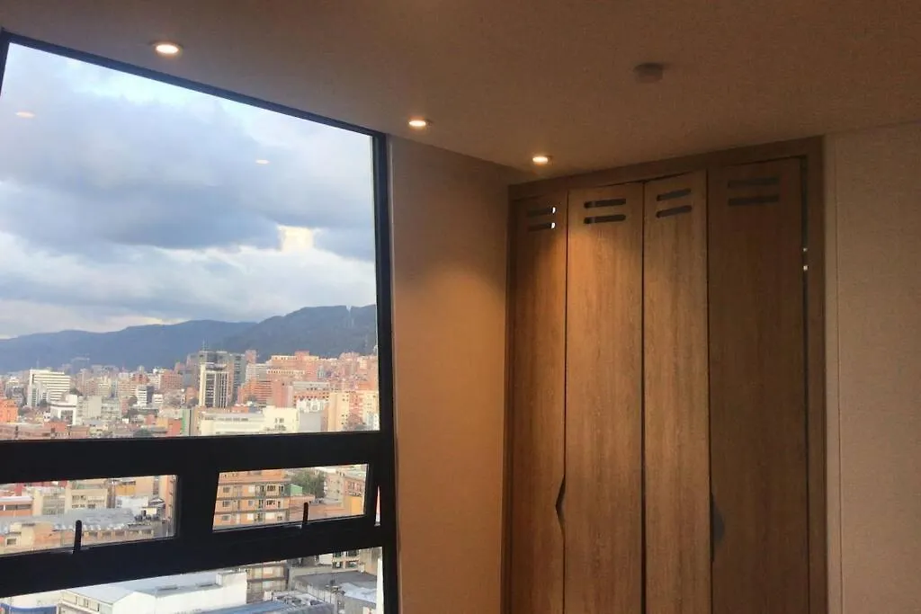 ボゴタNuevo Loft En Chapinero - Piso 19 - Vista A Los Cerros Orientalesアパートメント コロンビア